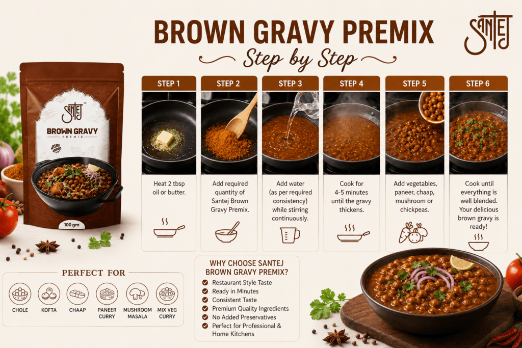 Brown Gravy Premix